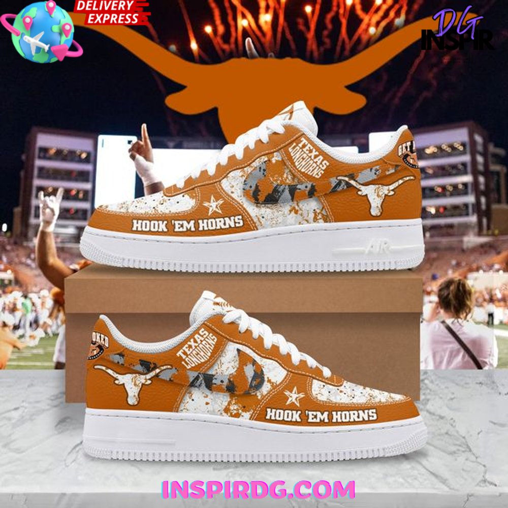 JWFancy Texas Longhorns Air Low-Top Sneakers Shoes For Men And Women
