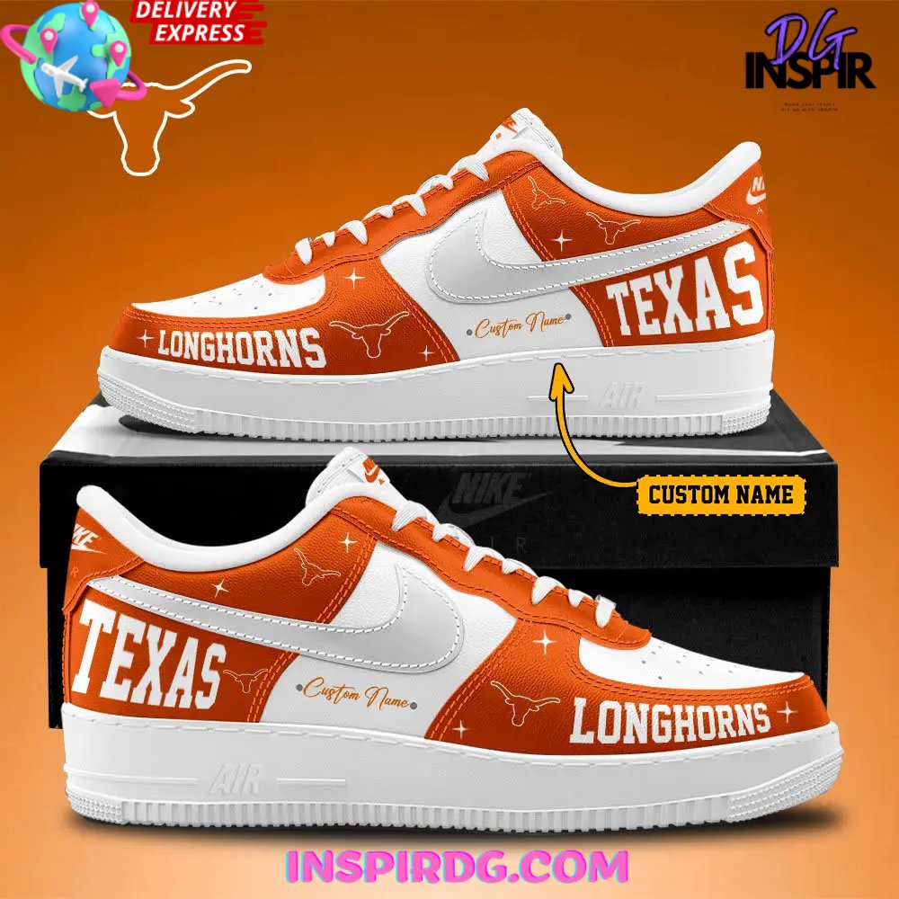 JWFancy Texas Longhorns Air Low-Top Sneakers Shoes For Men And Women