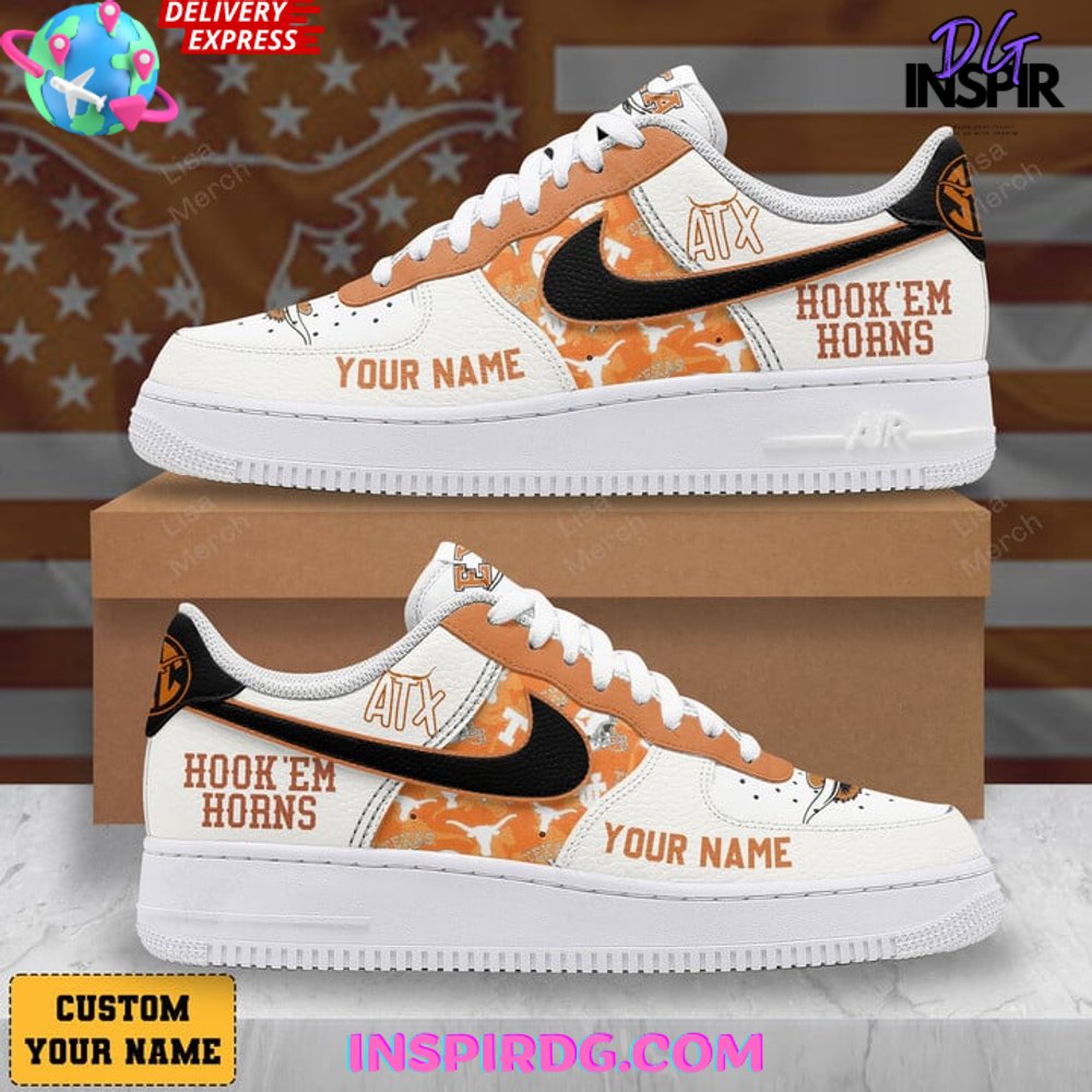 JWFancy Texas Longhorns Air Low-Top Sneakers Shoes For Men And Women