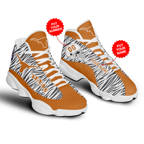 JWFancy Texas Longhorns AJ13 Sneakers Shoes For Men And Women