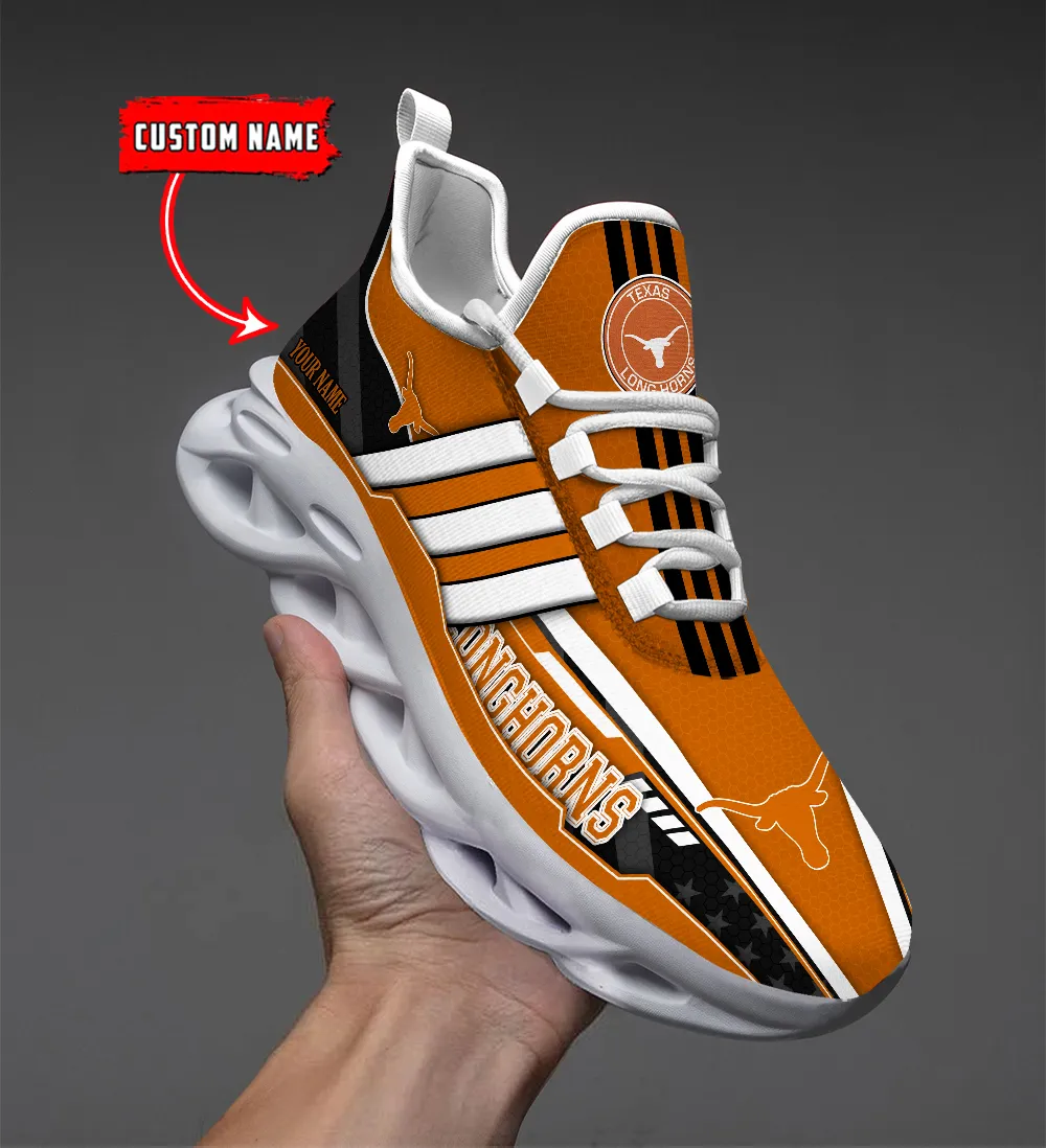 JWFancy Texas Longhorns Max Soul Shoes Sneakers For Men And Women