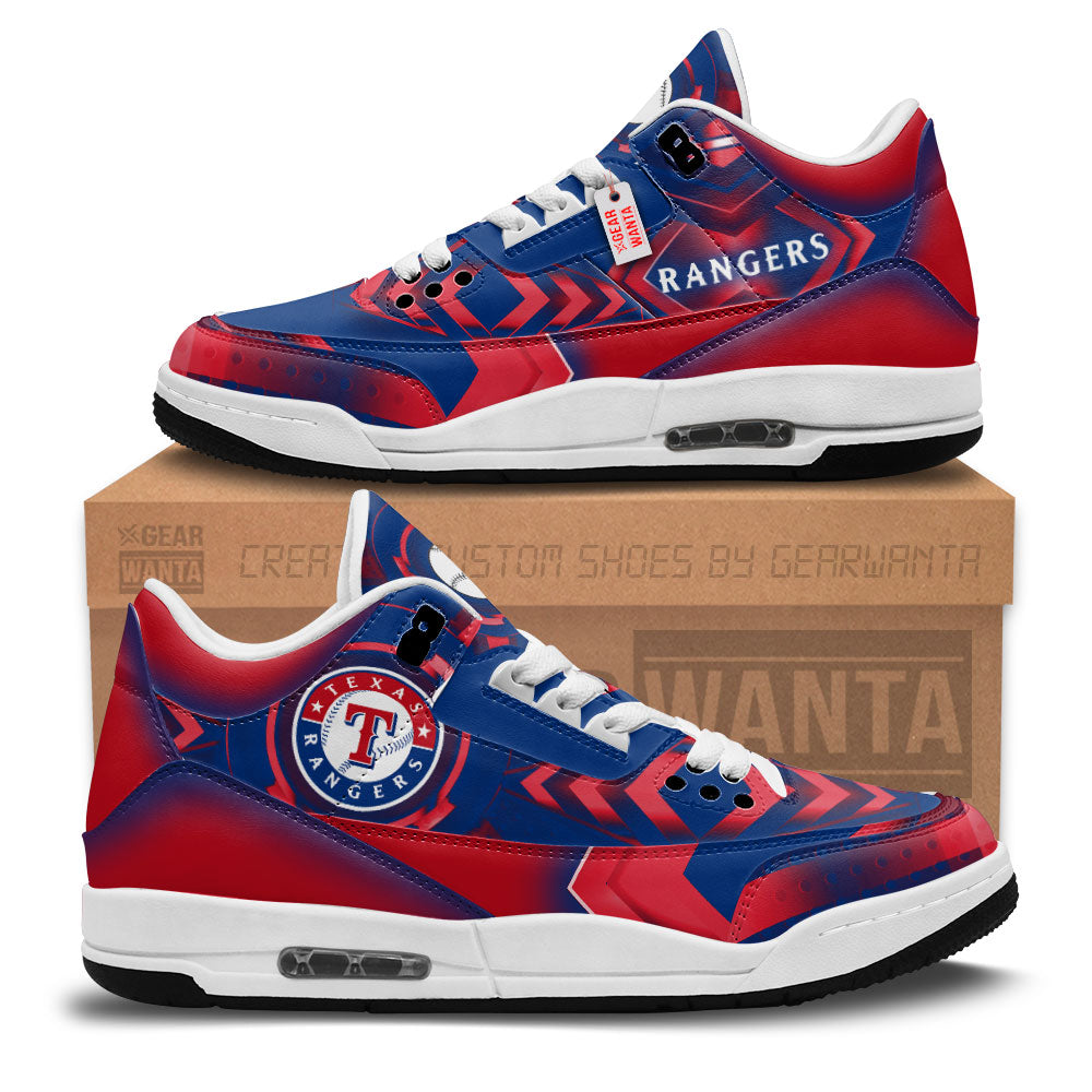 JWFancy Texas Rangers AJ3 Sneakers Shoes For Men And Women