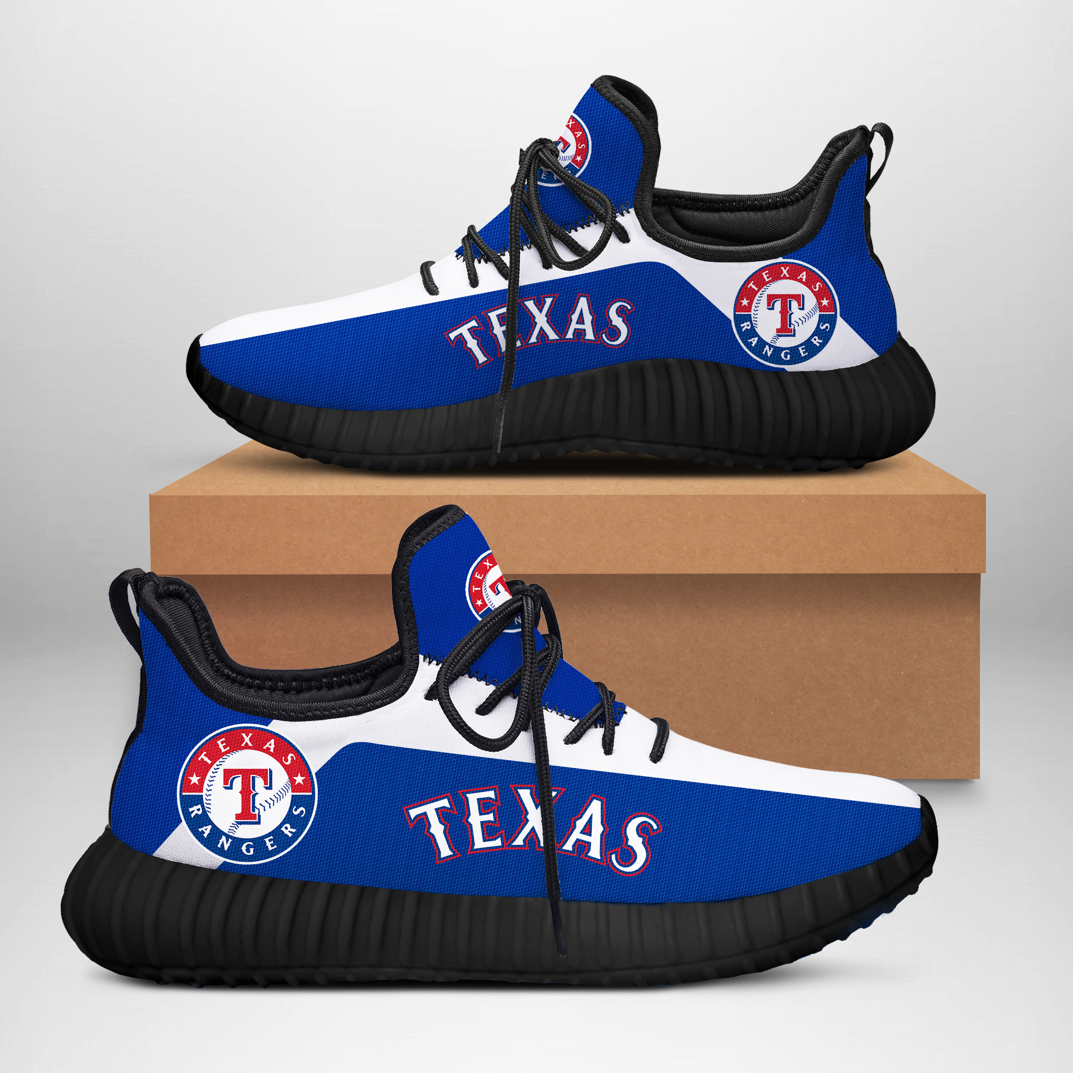 JWFancy Texas Rangers Reze Sneakers Shoes For Men And Women