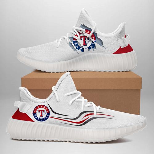 JWFancy Texas Rangers Yeezy Boost Shoes For Men And Women