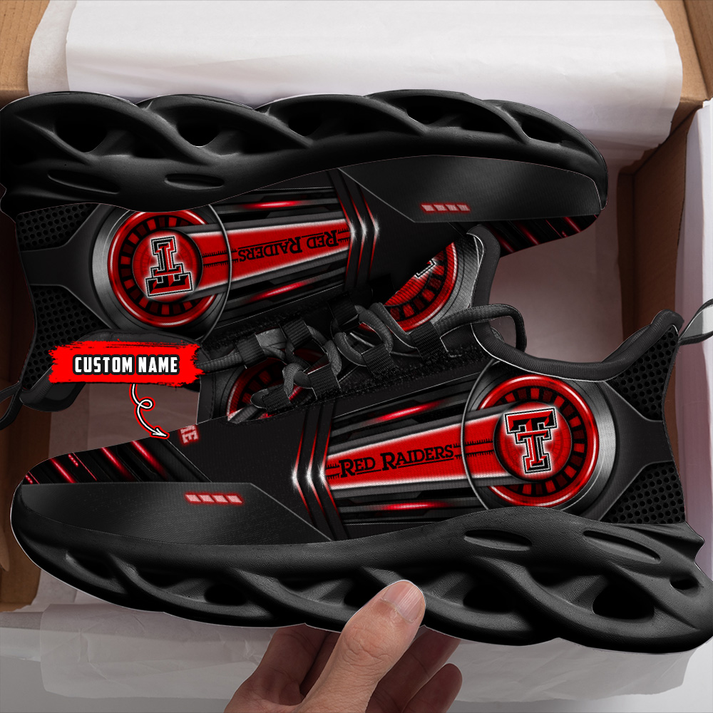 JWFancy Texas Tech Red Raiders NCAA Max Soul Shoes Sneakers For Men And Women