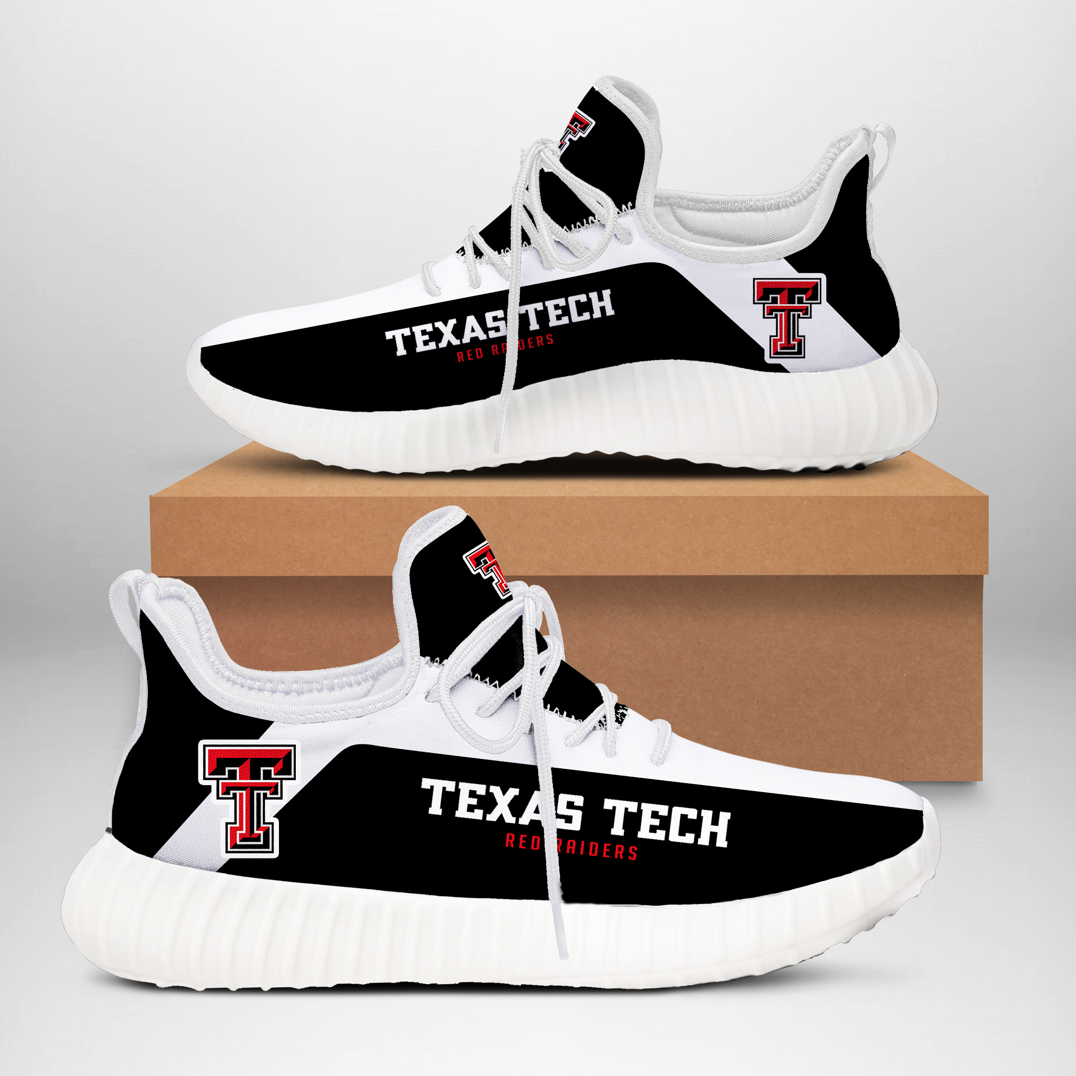 JWFancy Texas Tech Red Raiders Reze Sneakers Shoes For Men And Women