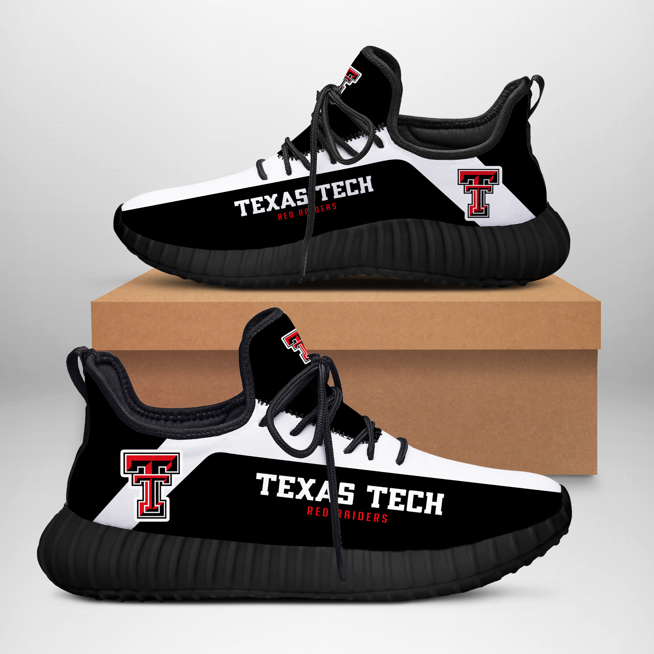 JWFancy Texas Tech Red Raiders Reze Sneakers Shoes For Men And Women