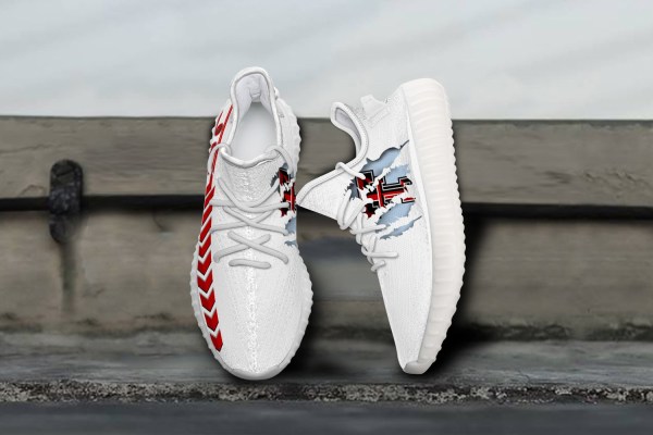 JWFancy Texas Tech Red Raiders Yeezy Boost Shoes For Men And Women