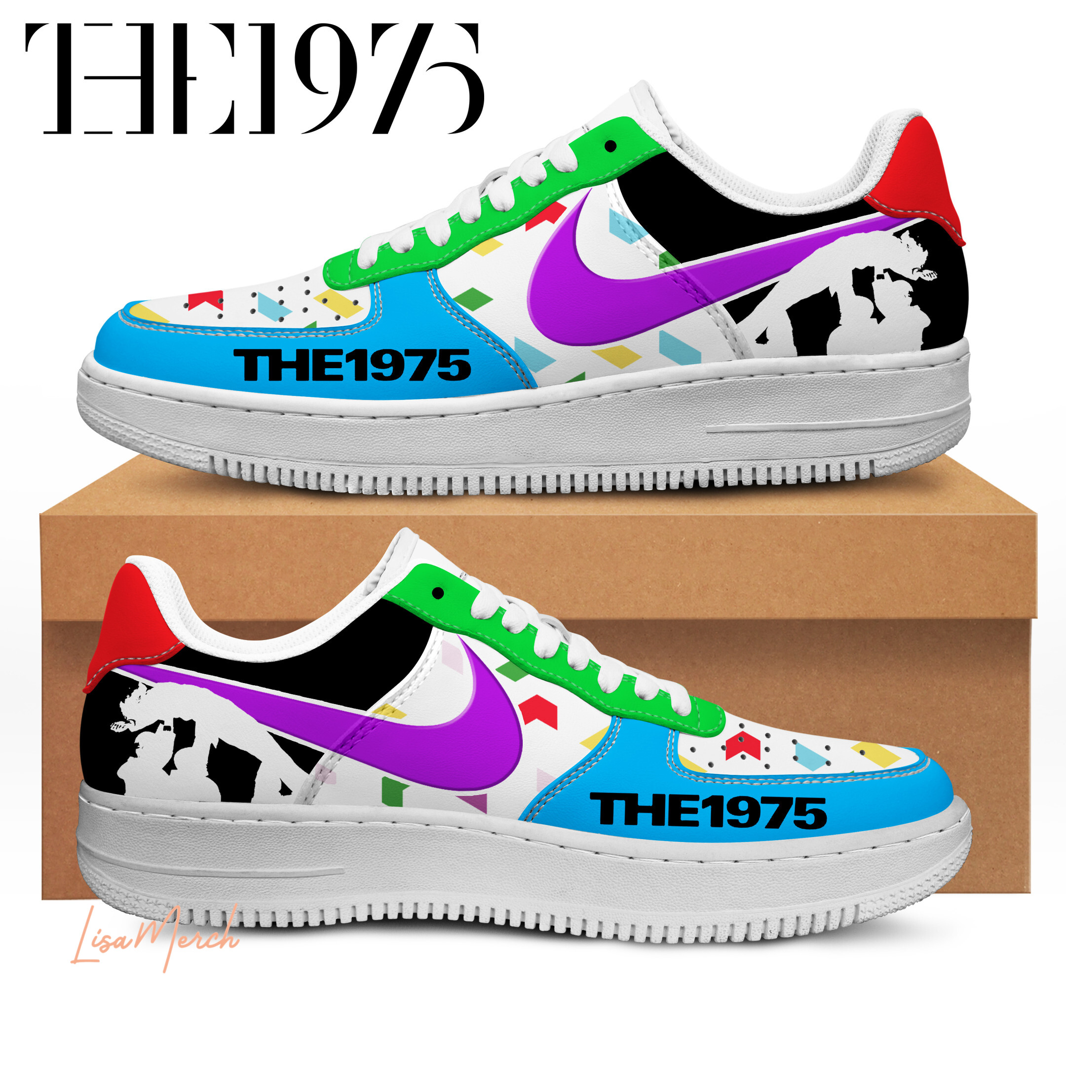 JWFancy The 1975 Air Low-Top Sneakers Shoes For Men And Women
