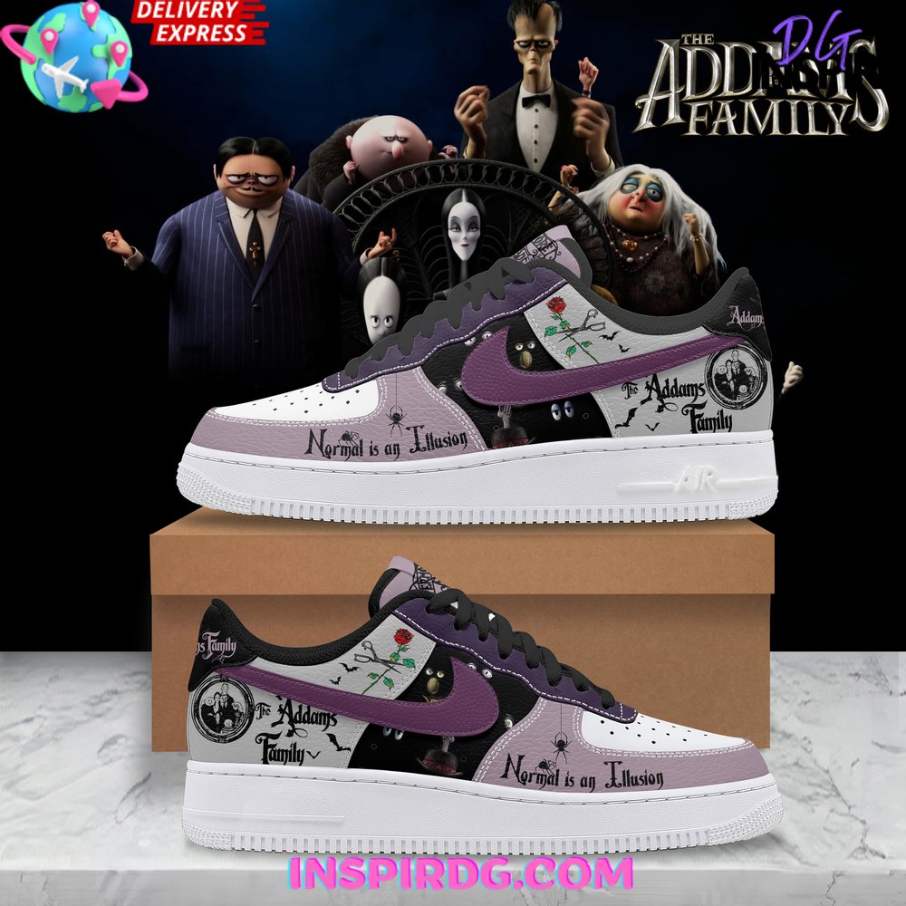 JWFancy The Addams Family Air Low-Top Sneakers Shoes For Men And Women