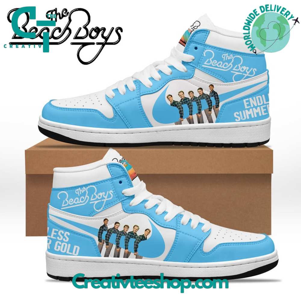JWFancy The Beach Boys AJ1 High Sneakers Shoes For Men And Women