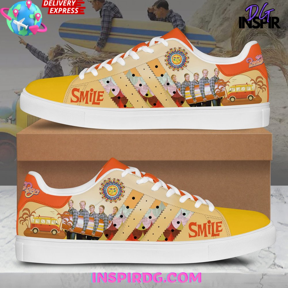 JWFancy The Beach Boys Skate Stan Shoes Sneakes For Men And Women