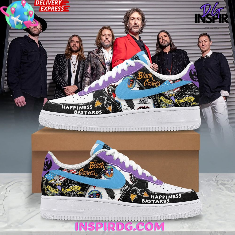 JWFancy The Black Crowes Air Low-Top Sneakers Shoes For Men And Women