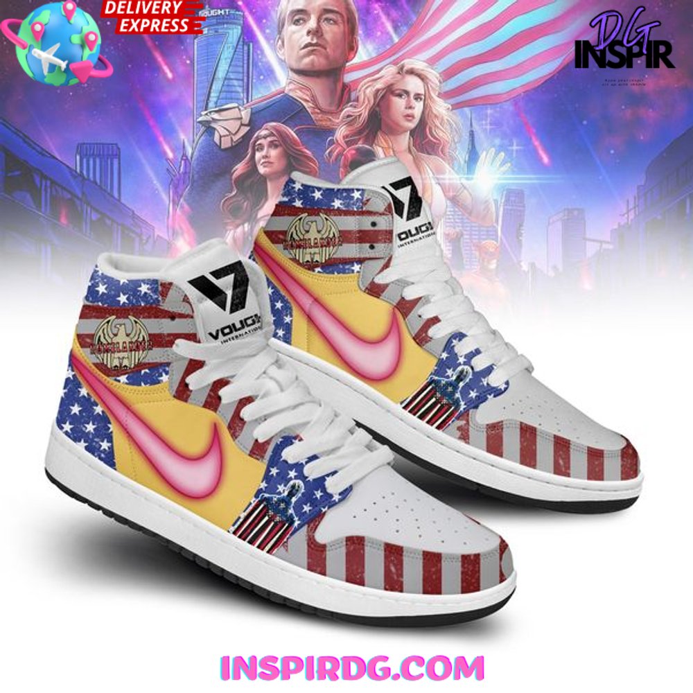 JWFancy The Boys Homelander AJ1 High Sneakers Shoes For Men And Women