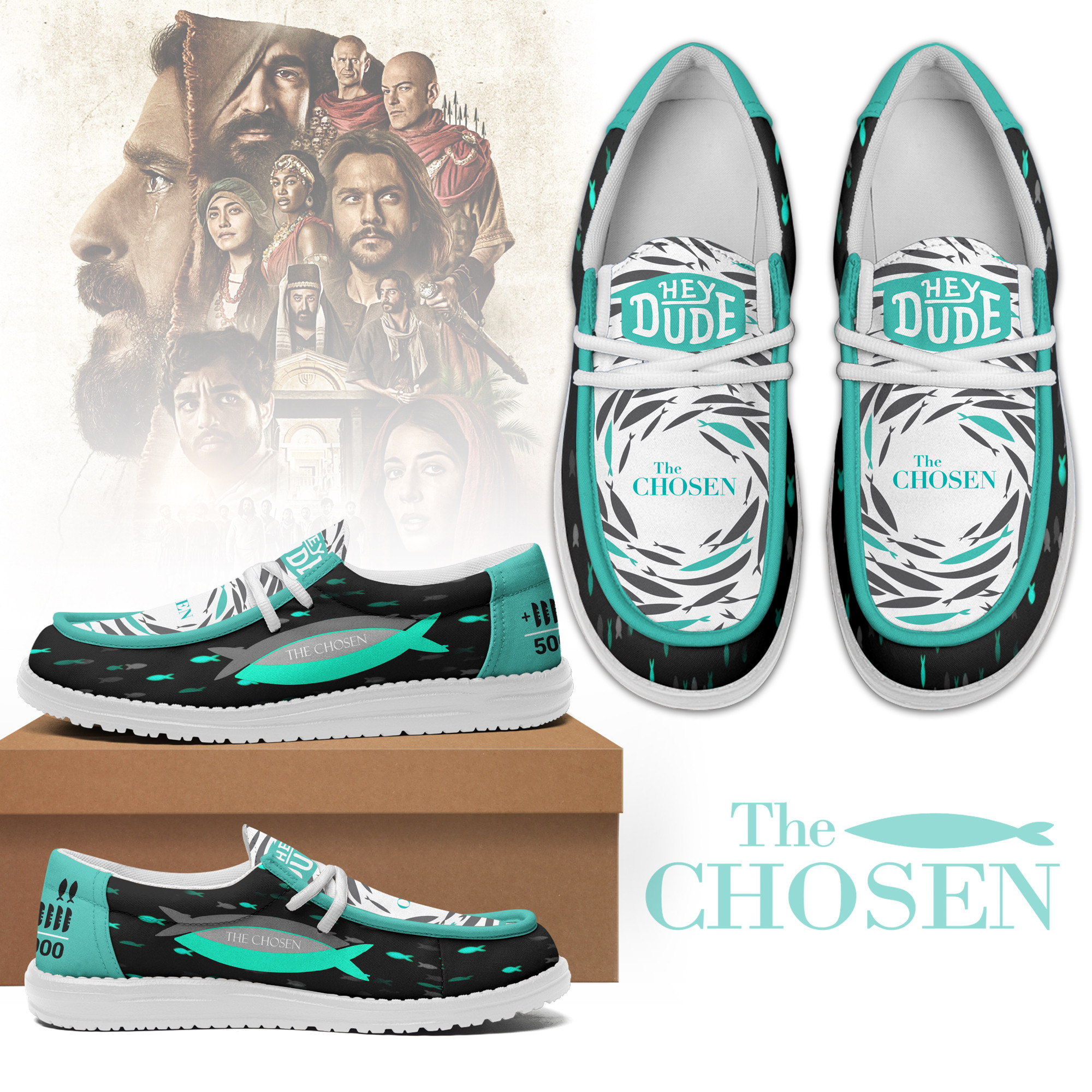 JWFancy The Chosen – Custom Name Hey Dude