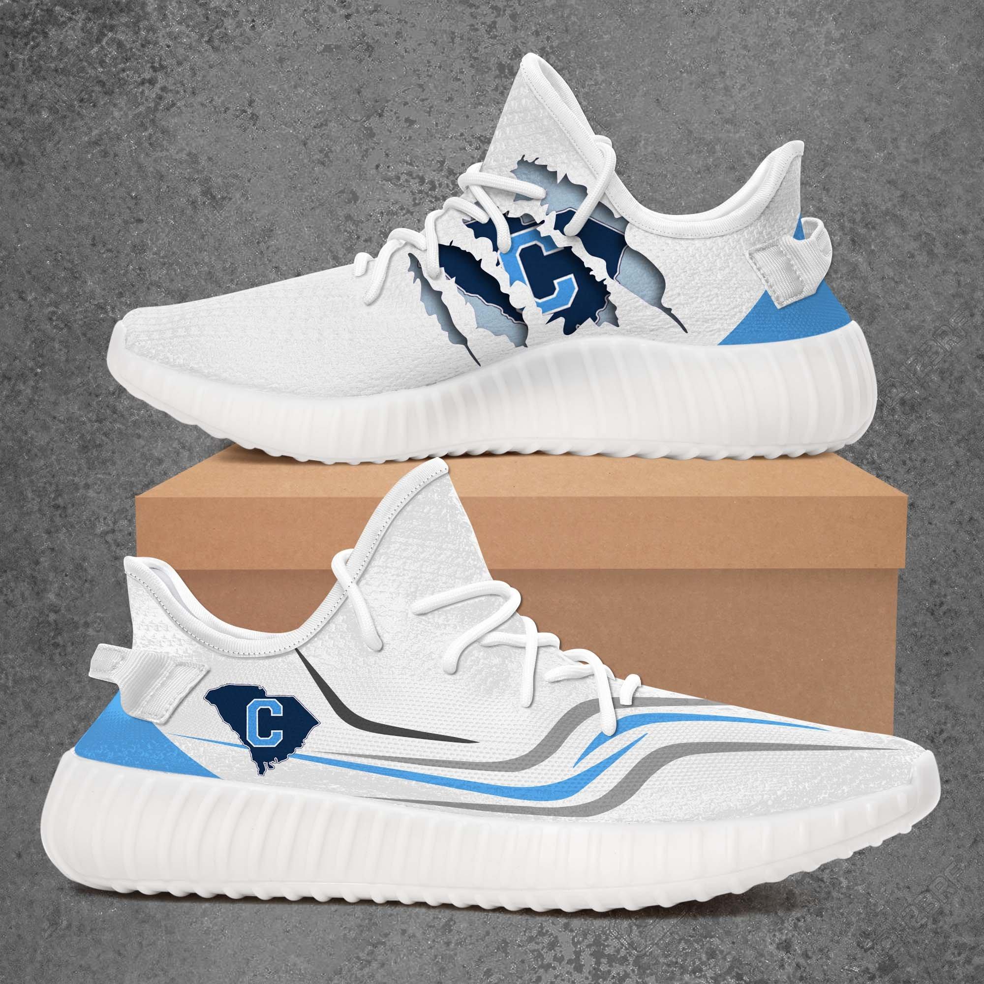JWFancy The Citadel Bulldogs Yeezy Boost Shoes For Men And Women