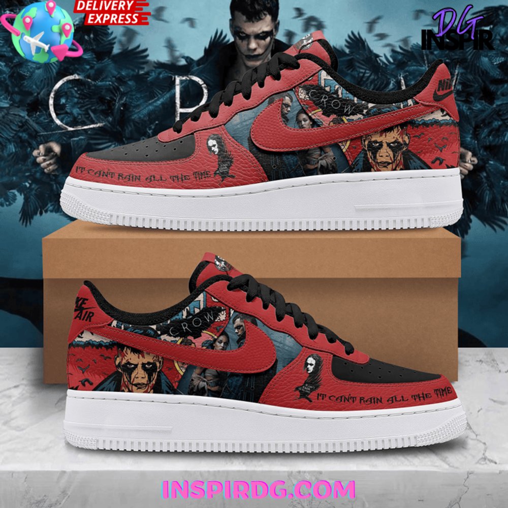 JWFancy The Crow Tribute Air Low-Top Sneakers Shoes For Men And Women
