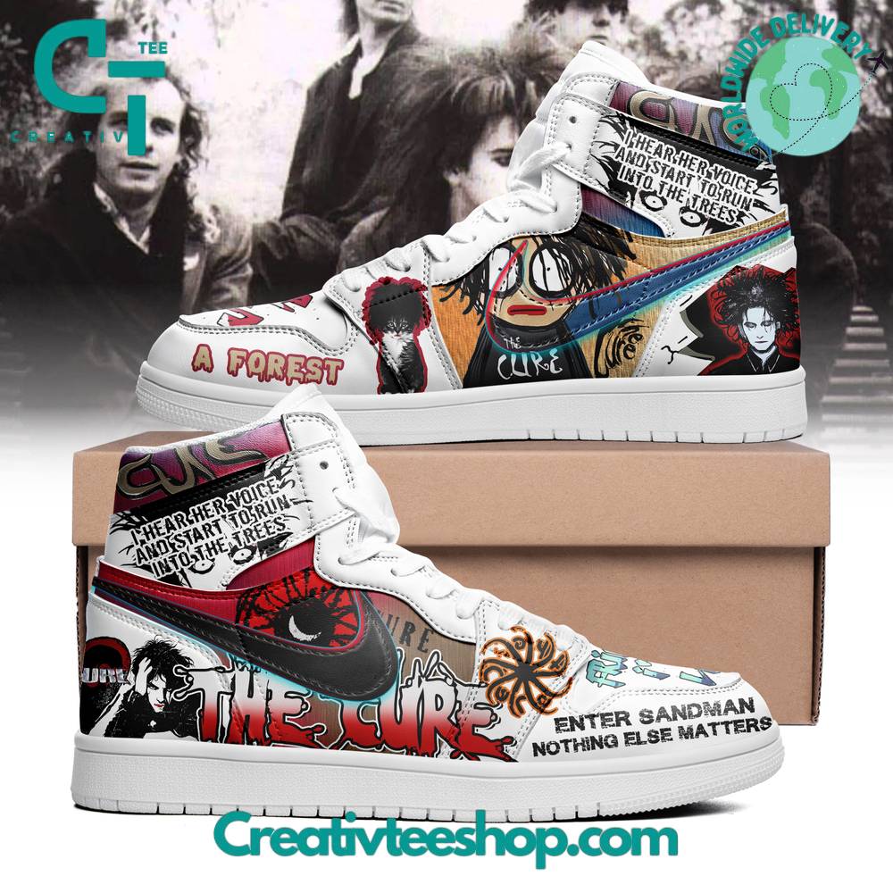 JWFancy The Cure AJ1 High Sneakers Shoes For Men And Women