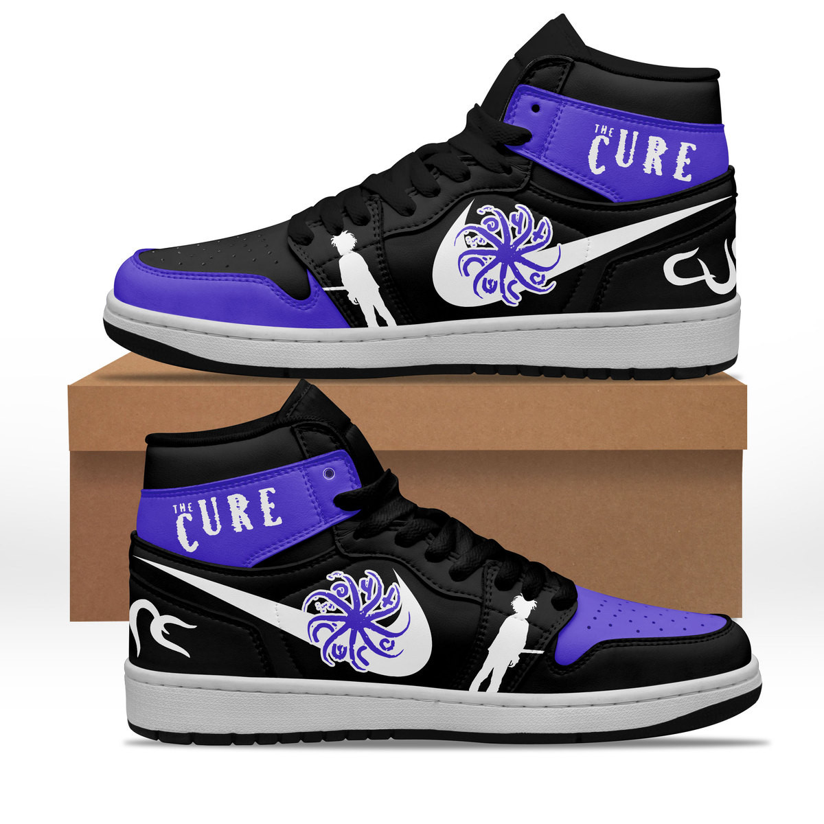 JWFancy The Cure AJ1 High Sneakers Shoes For Men And Women