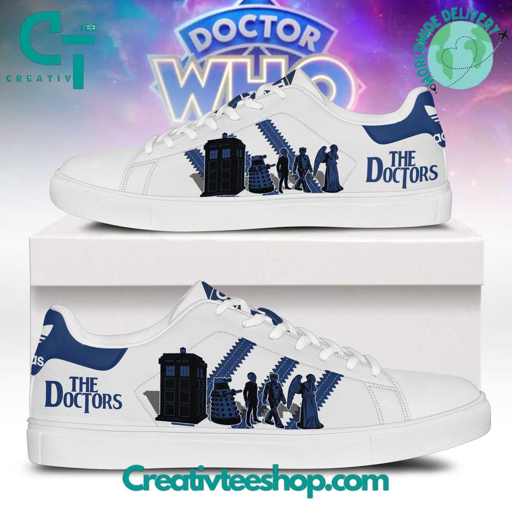 JWFancy The Doctor Who Skate Stan Shoes Sneakes For Men And Women