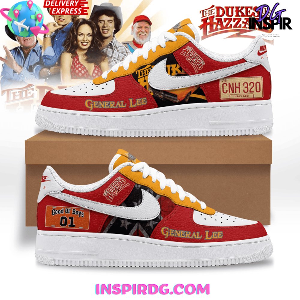 JWFancy The Dukes Of Hazzard Air Low-Top Sneakers Shoes For Men And Women