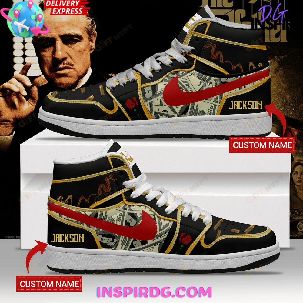 JWFancy The Godfather High Sneakers Shoes For Men And Women
