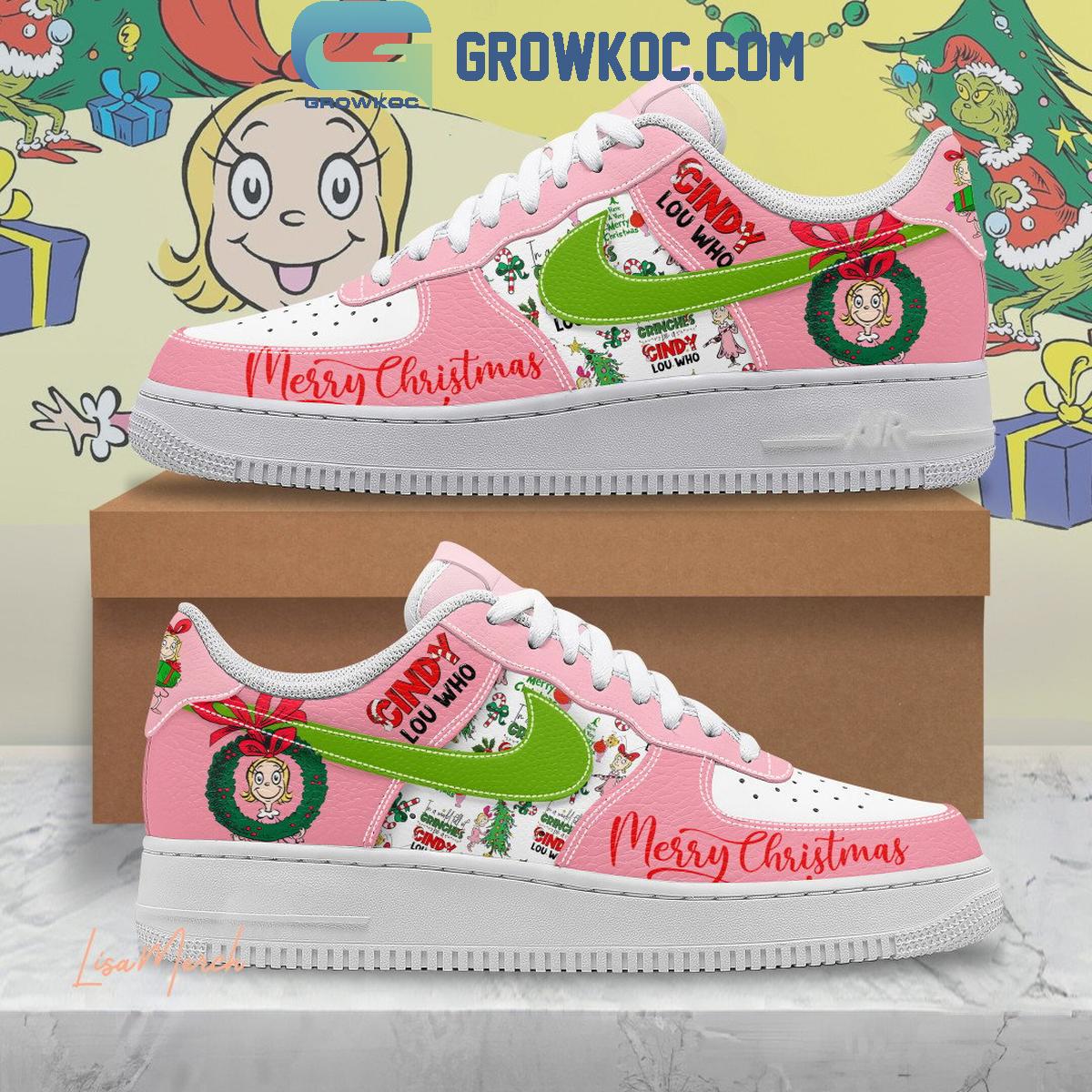 JWFancy The Grinch Air Low-Top Sneakers Shoes For Men And Women