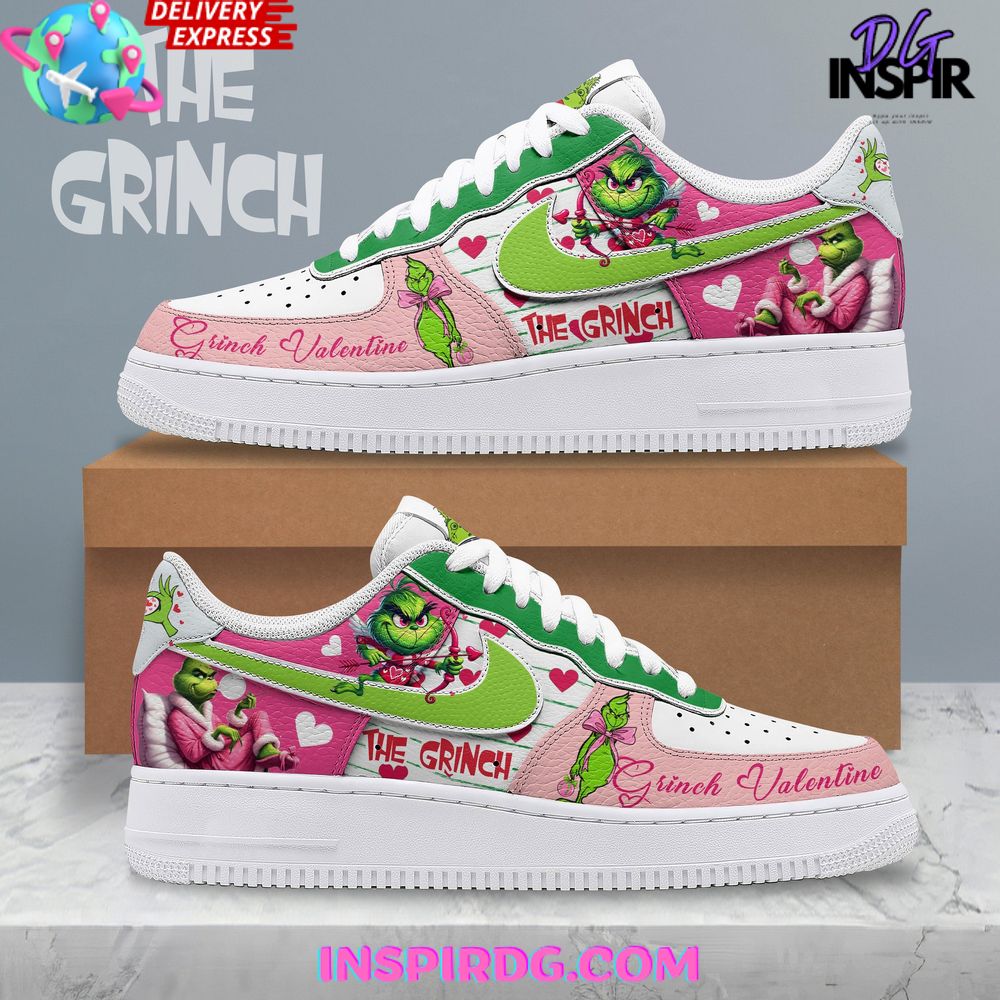 JWFancy The Grinch Air Low-Top Sneakers Shoes For Men And Women
