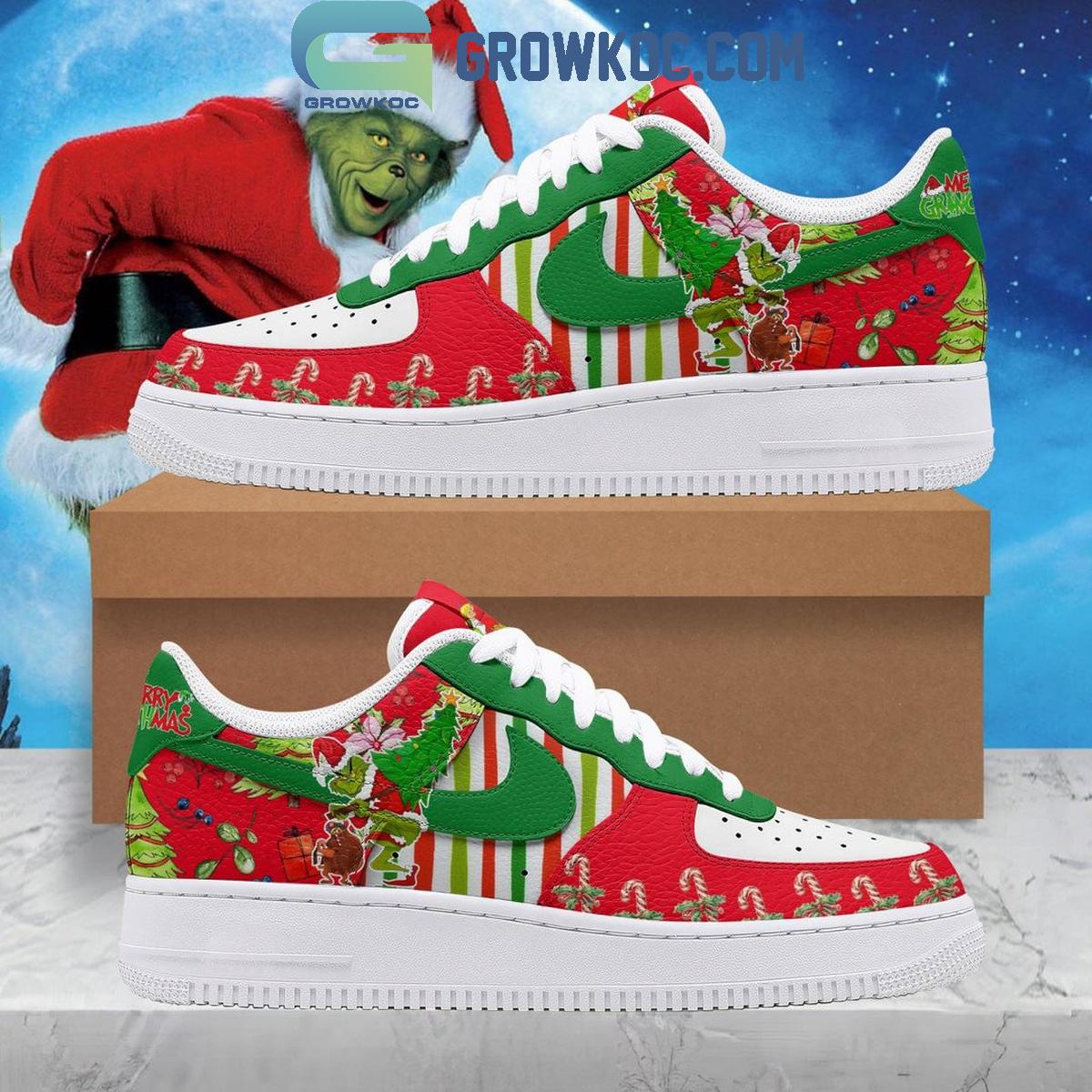 JWFancy The Grinch Air Low-Top Sneakers Shoes For Men And Women