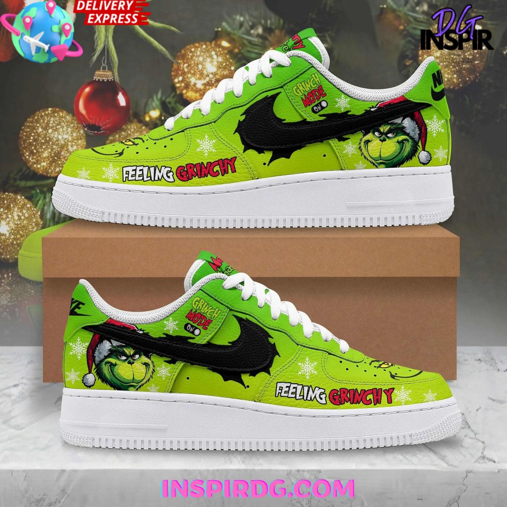 JWFancy The Grinch Air Low-Top Sneakers Shoes For Men And Women