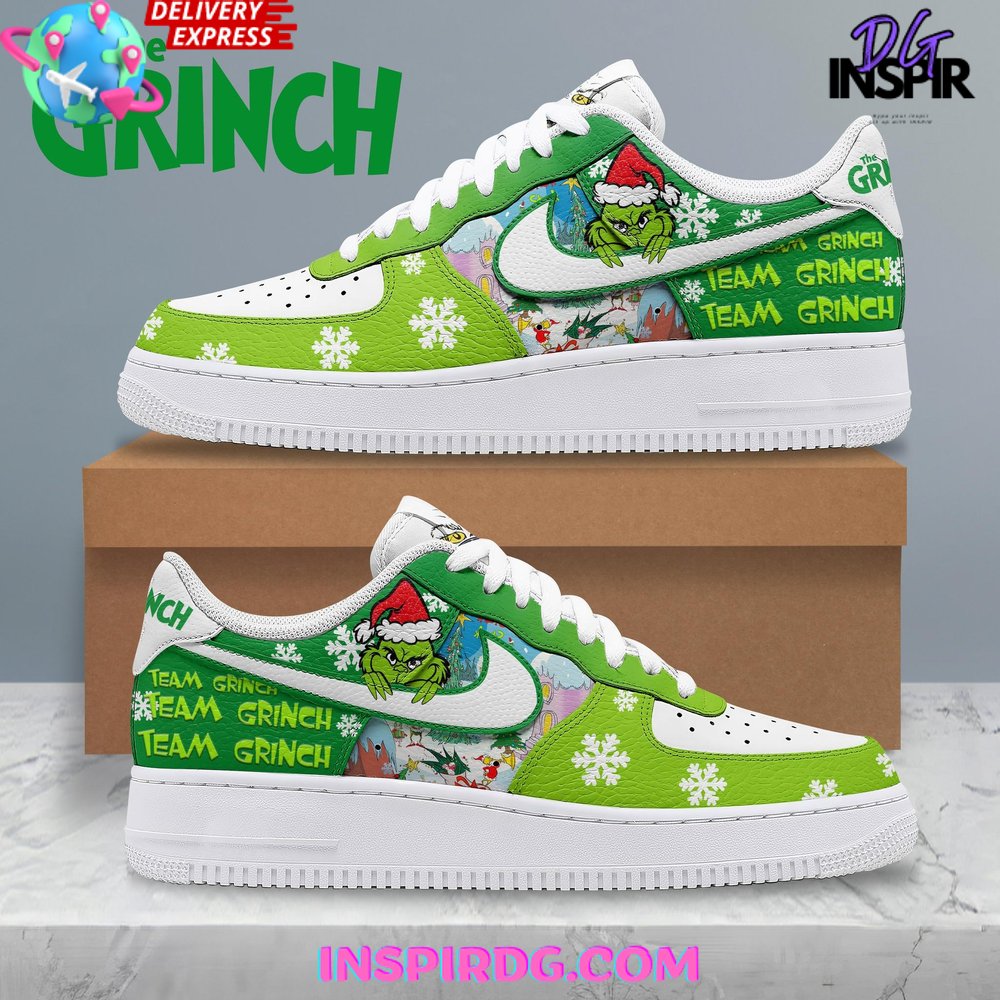 JWFancy The Grinch Air Low-Top Sneakers Shoes For Men And Women