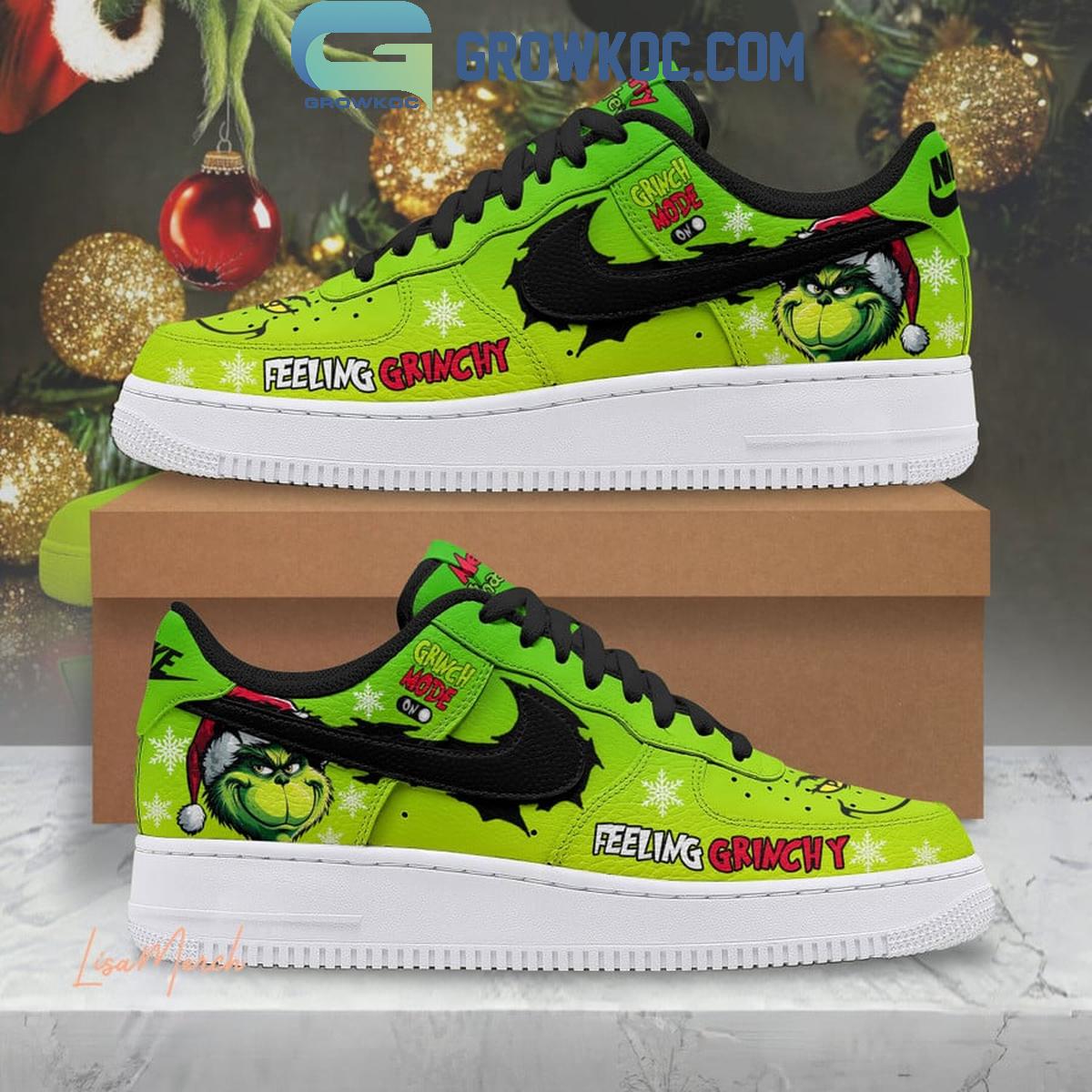 JWFancy The Grinch Air Low-Top Sneakers Shoes For Men And Women