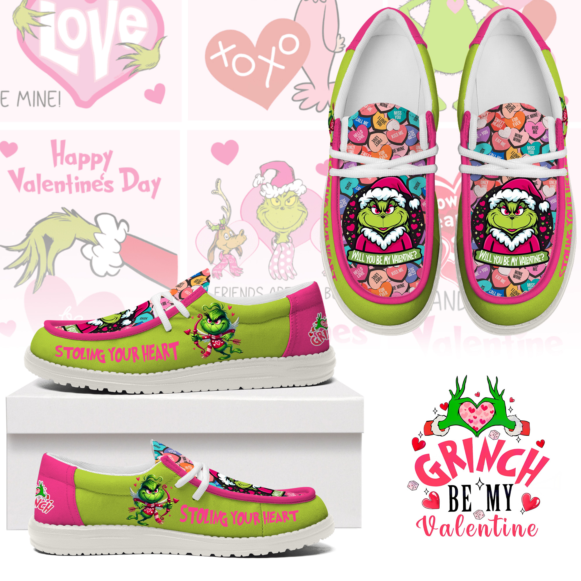 JWFancy The Grinch – Custom Name Hey Dude