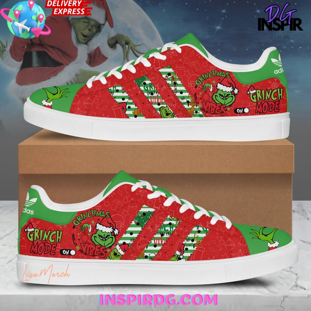 JWFancy The Grinch Skate Stan Shoes Sneakes For Men And Women