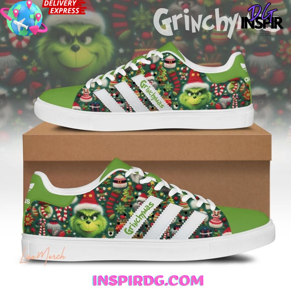 JWFancy The Grinch Skate Stan Shoes Sneakes For Men And Women