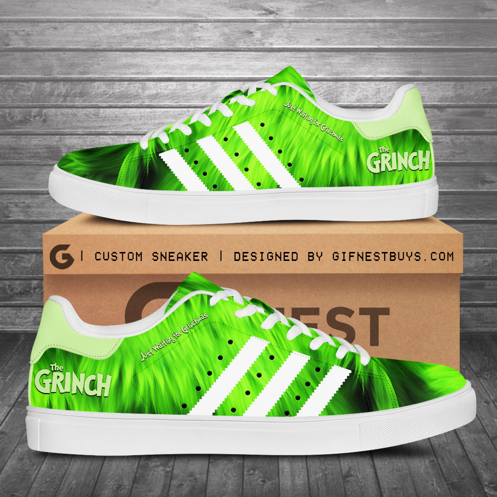 JWFancy The Grinch Skate Stan Shoes Sneakes For Men And Women