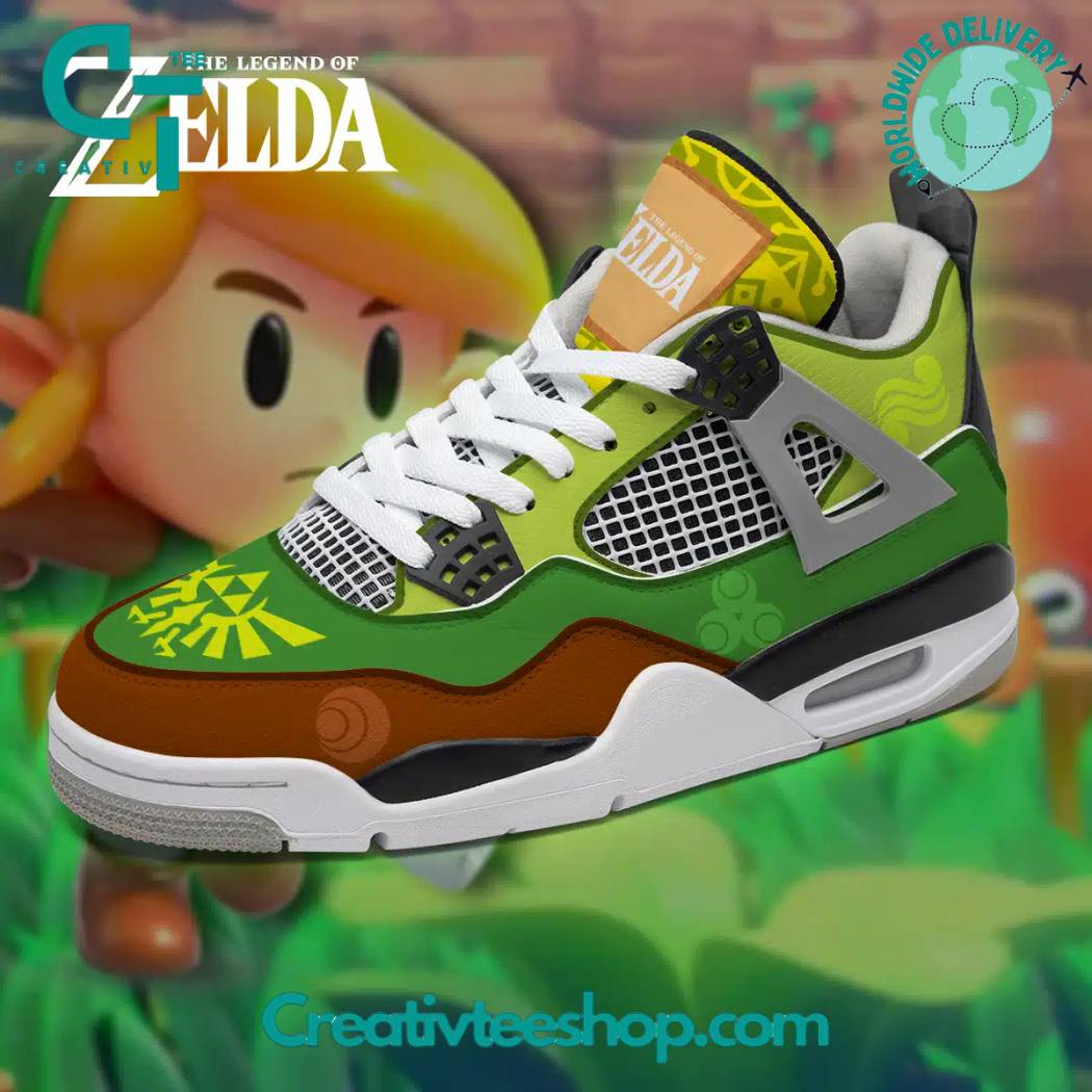 JWFancy The Legend of Zelda AJ4 Sneakers Shoes For Men And Women