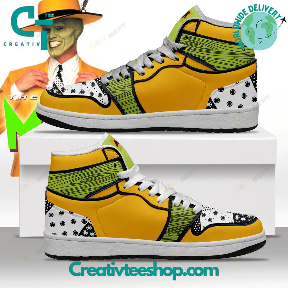 JWFancy The Mask AJ1 High Sneakers Shoes For Men And Women