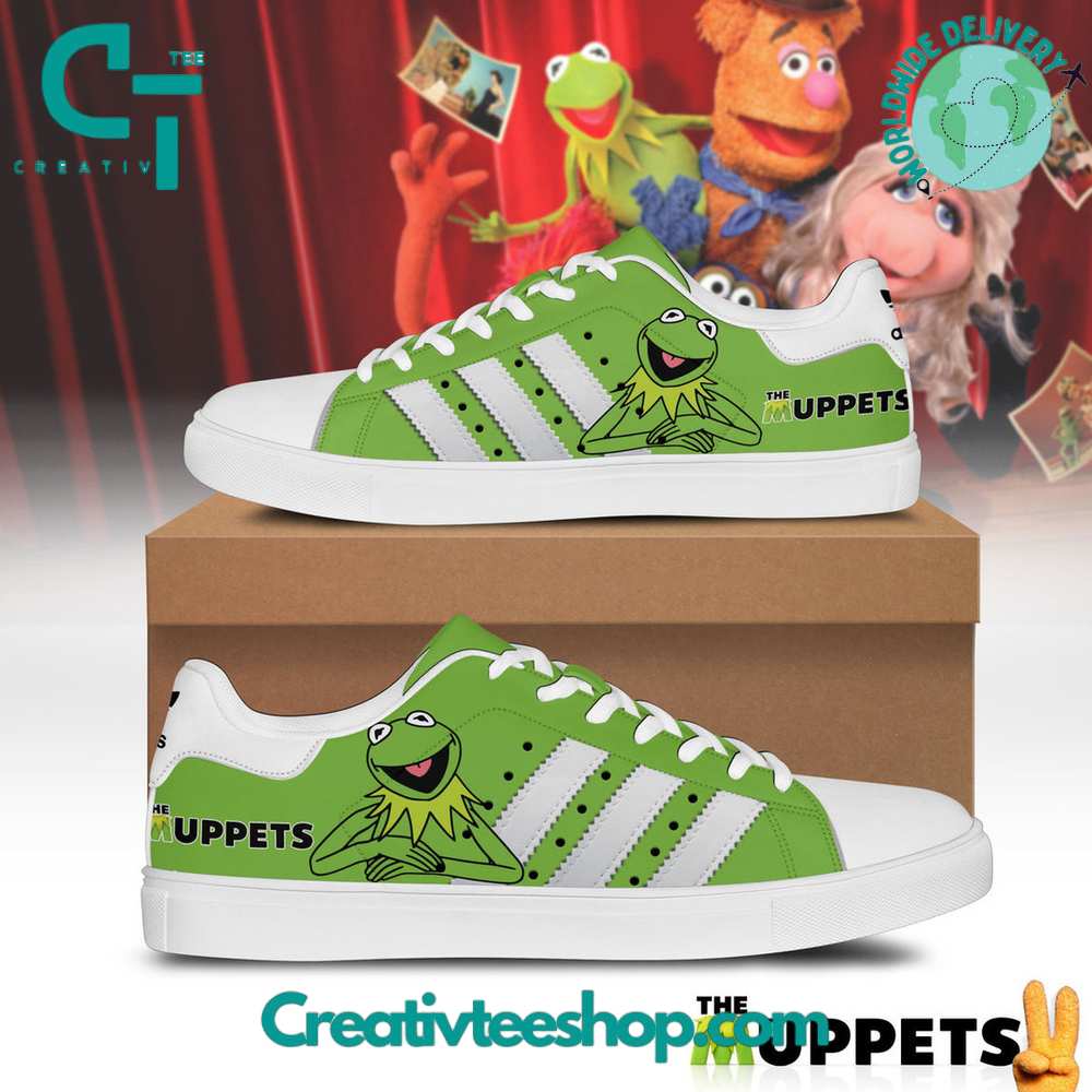 JWFancy The Muppets Green Skate Stan Shoes Sneakes For Men And Women