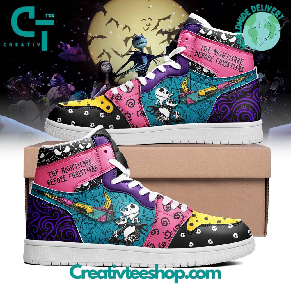 JWFancy The Nightmare AJ1 High Sneakers Shoes For Men And Women