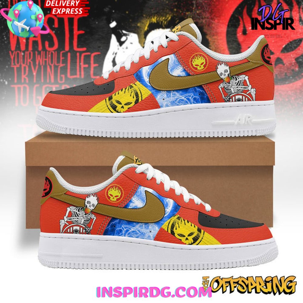 JWFancy The Offspring Air Low-Top Sneakers Shoes For Men And Women