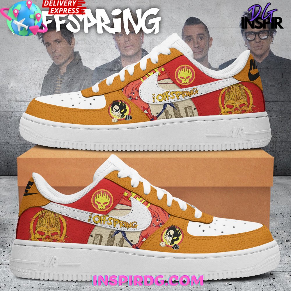 JWFancy The Offspring Band Air Low-Top Sneakers Shoes For Men And Women