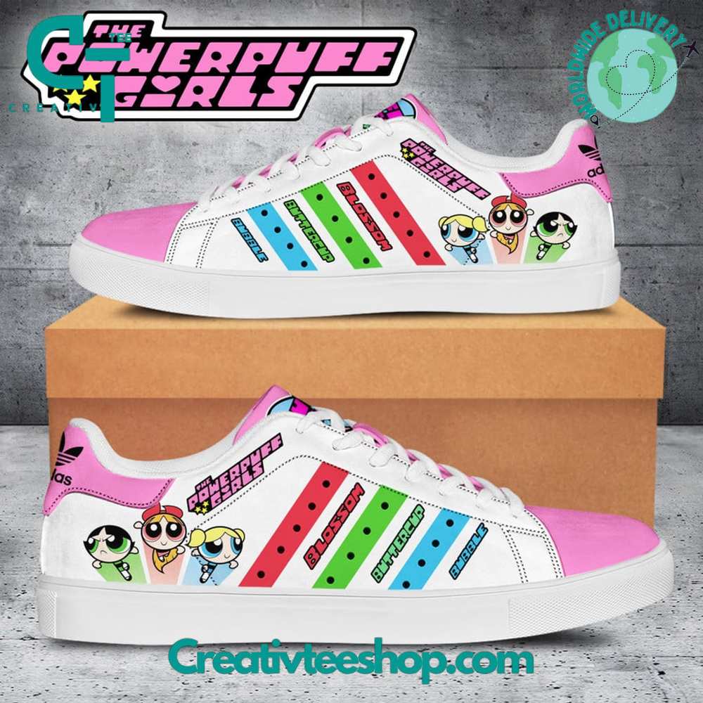 JWFancy The Powerpuff Girls Skate Stan Shoes Sneakes For Men And Women