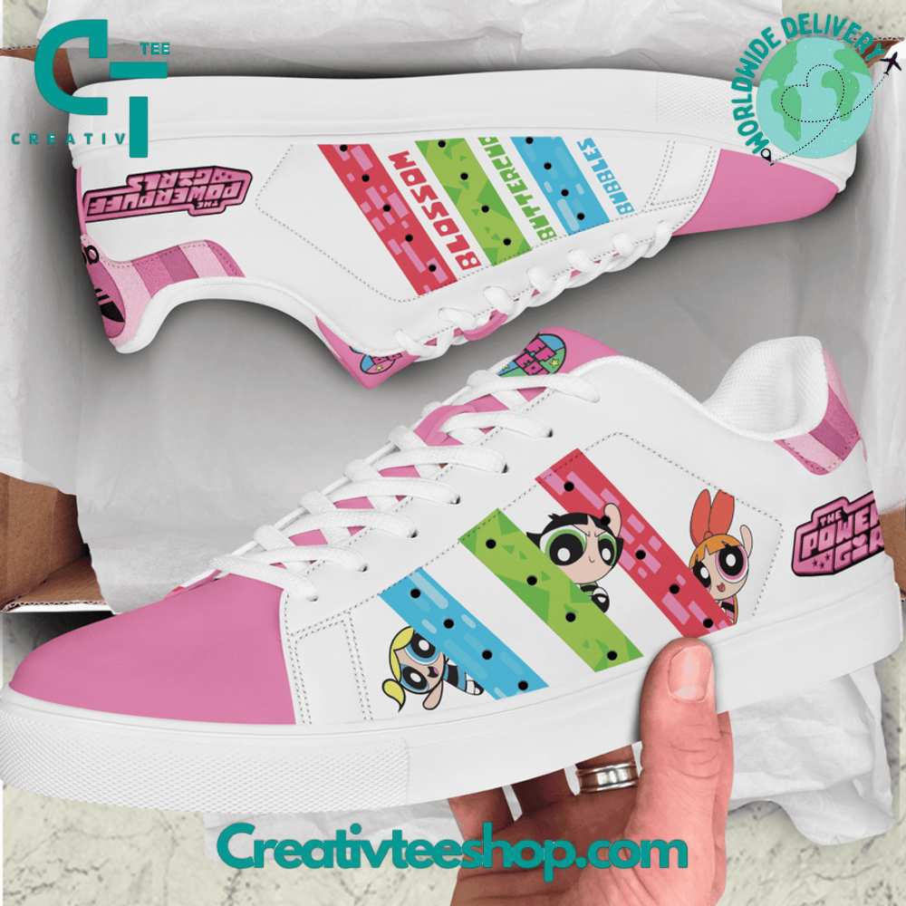 JWFancy The Powerpuff Girls Skate Stan Shoes Sneakes For Men And Women