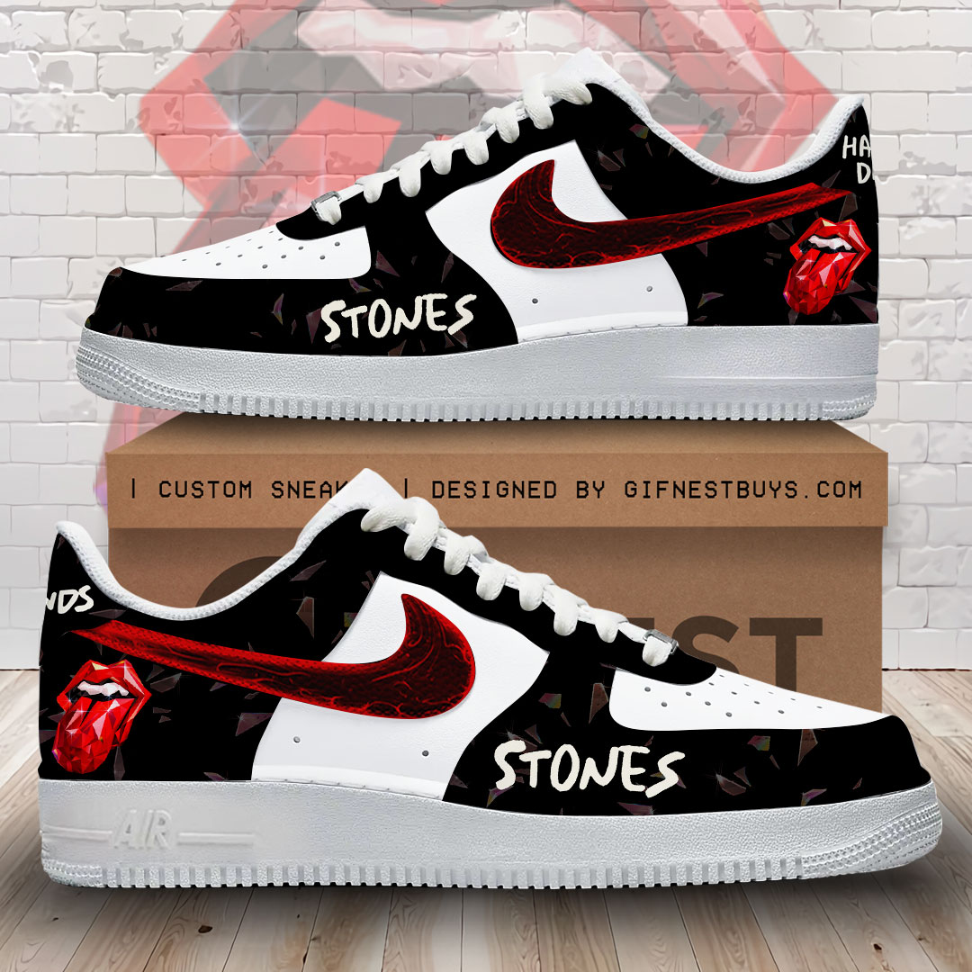 JWFancy The Rolling Stones Air Low-Top Sneakers Shoes For Men And Women