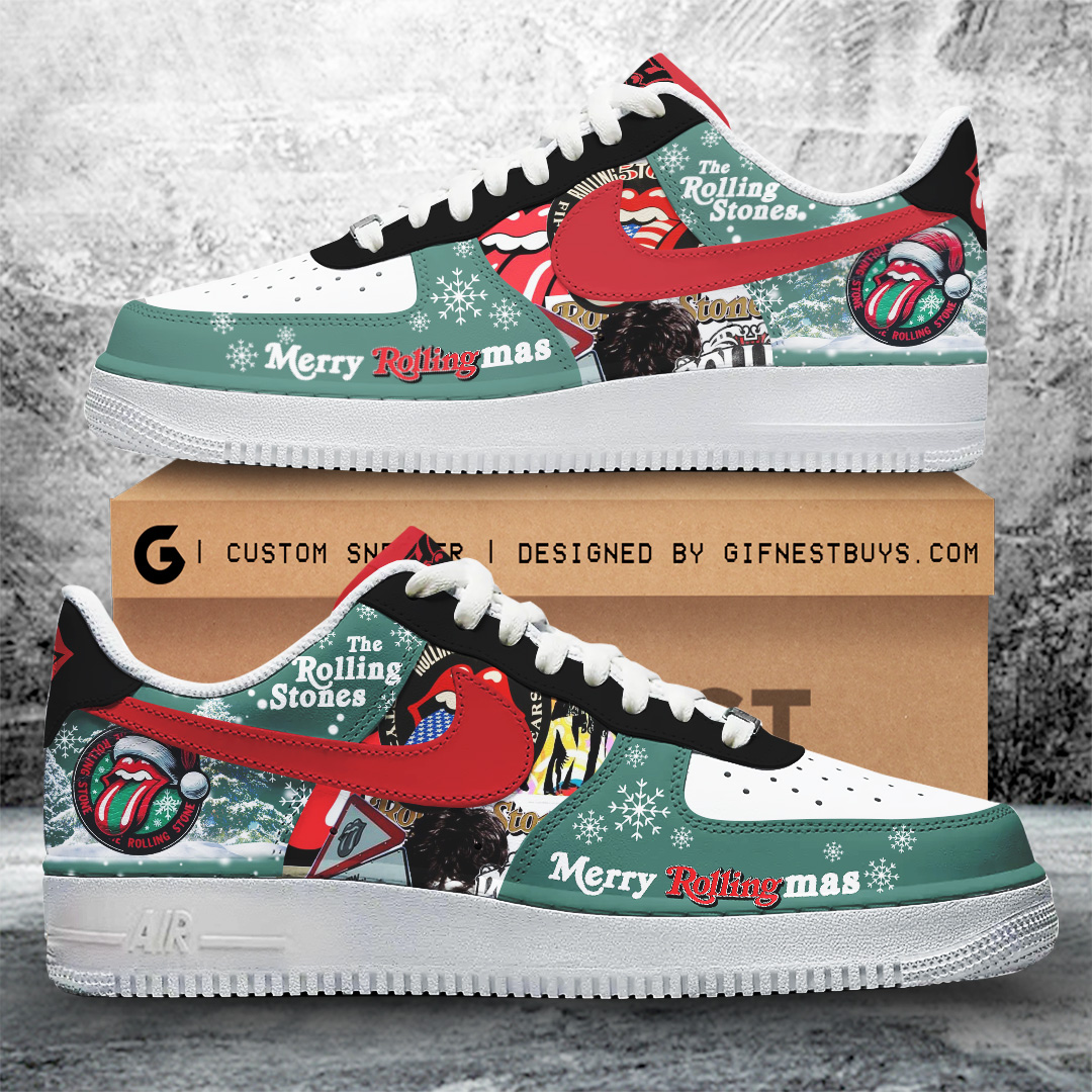 JWFancy The Rolling Stones Air Low-Top Sneakers Shoes For Men And Women