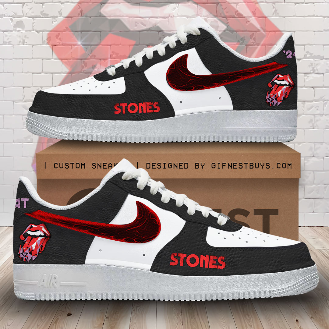 JWFancy The Rolling Stones Air Low-Top Sneakers Shoes For Men And Women