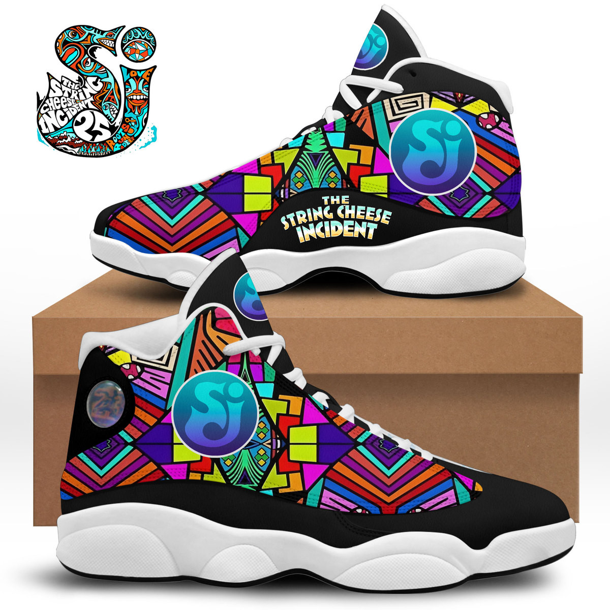 JWFancy The String Cheese Incident AJ13 Sneakers Shoes For Men And Women