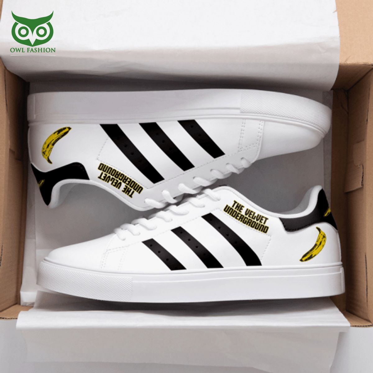 JWFancy The Velvet Underground Skate Stan Shoes Sneakes For Men And Women