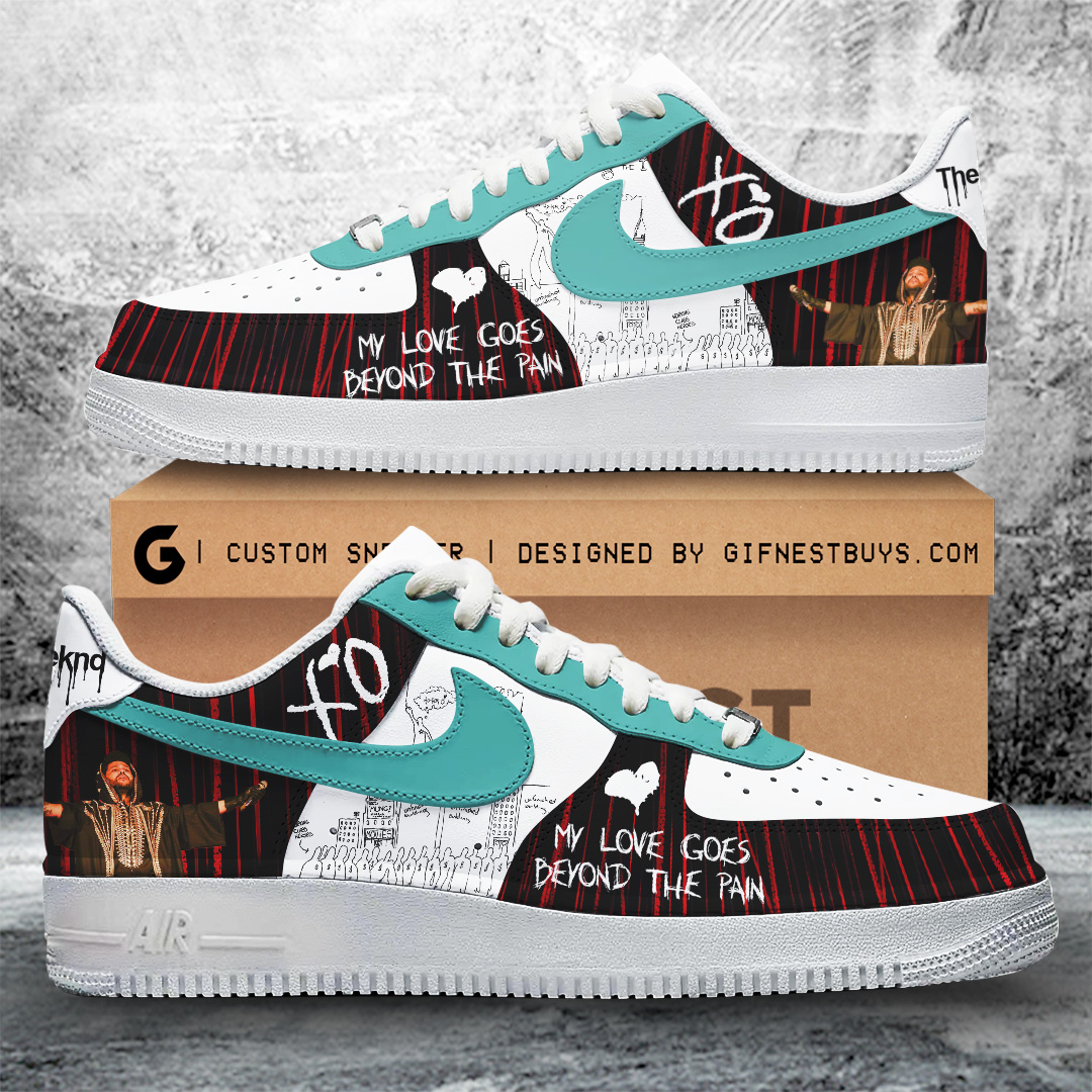 JWFancy The Weeknd Air Low-Top Sneakers Shoes For Men And Women